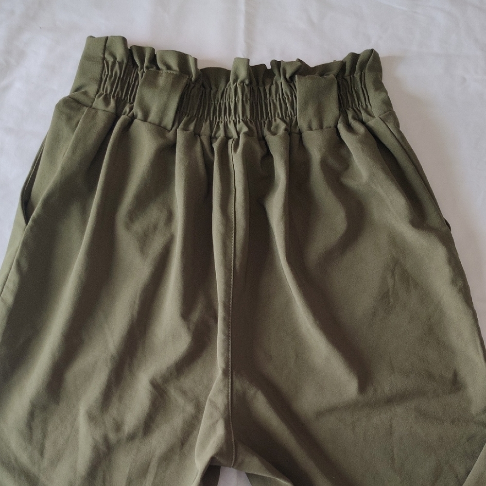 Grace Karin Olive Green Pants View 5